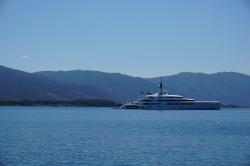 Greece 2022: Super Motor Yacht "Vava" in N. Poros  -  07.22  -  Greece